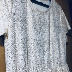 Forever 21 - shimmer white gold dress - Plus size